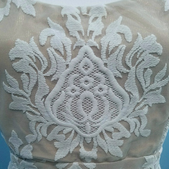 Forever 21 overlay embroidered lace dress - Picture 3 of 3