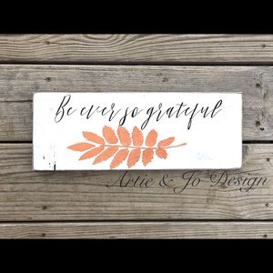 Fall Decor Sign Rustic