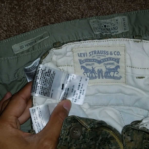 Levi's and Lucky Brand bundle 29x32 501 Slim taper - Picture 4 of 4