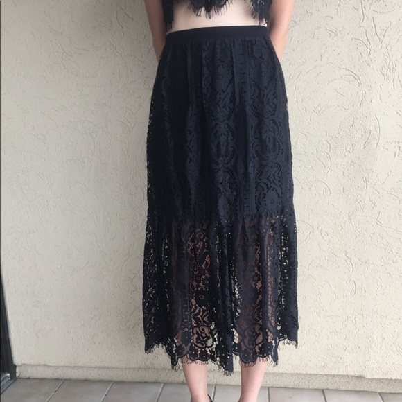 Free People crop top and midi skirt set - Picture 3 of 8