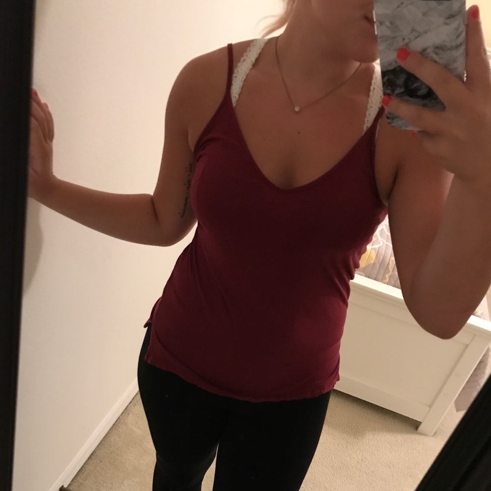 Cute simple spaghetti strap