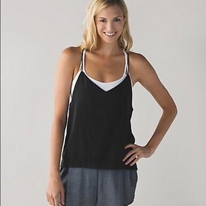 Lululemon Wake and Flow Tencel Top