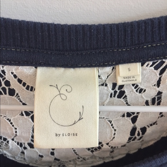 Navy Blouse / Dress - Picture 2 of 2