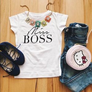 Miss Boss Toddler Tee