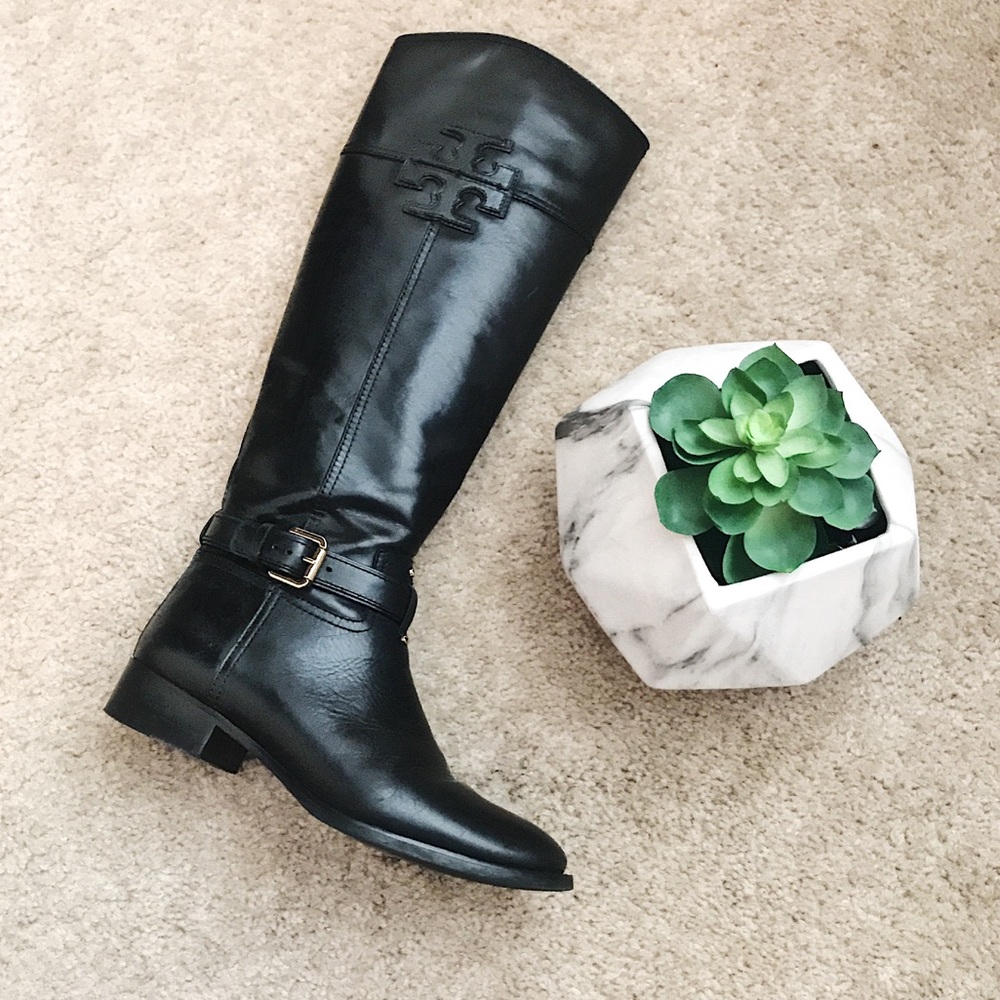 🔥NEED TO SELL🔥Black Tory Burch Riding Boot