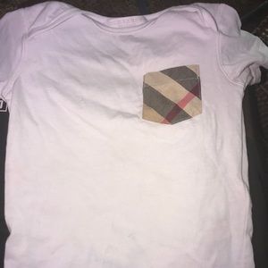 Babys Burberry Tshirt