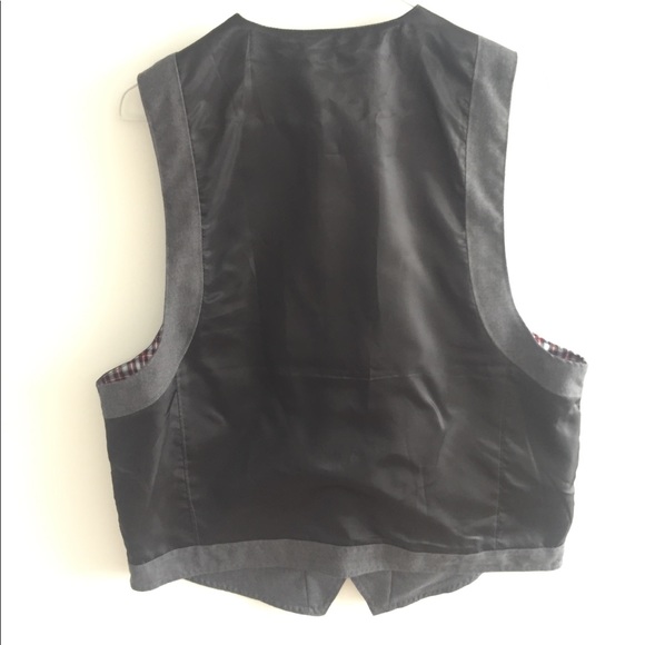 Casual Vest with gingham interior - Picture 3 of 3