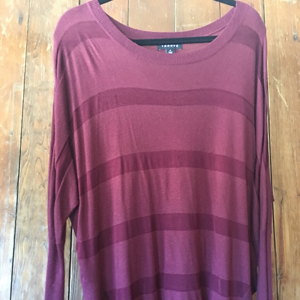 Trouve Oversized Slit Side Medium Sweater