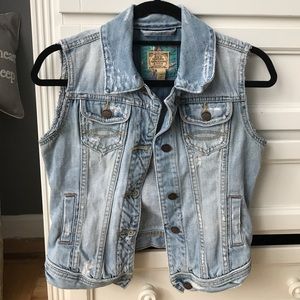 Denim vest
