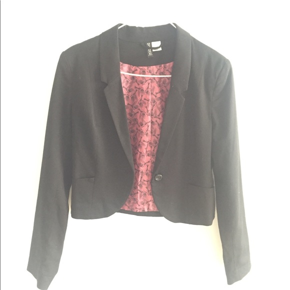 Blazer with pink design interior - Picture 1 of 3