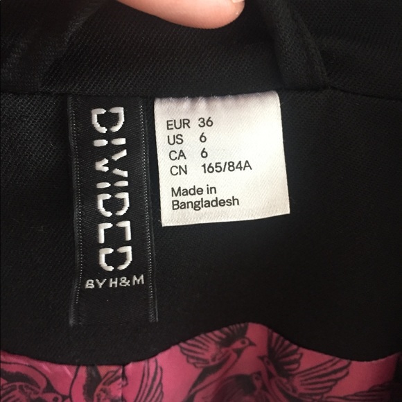 Blazer with pink design interior - Picture 3 of 3