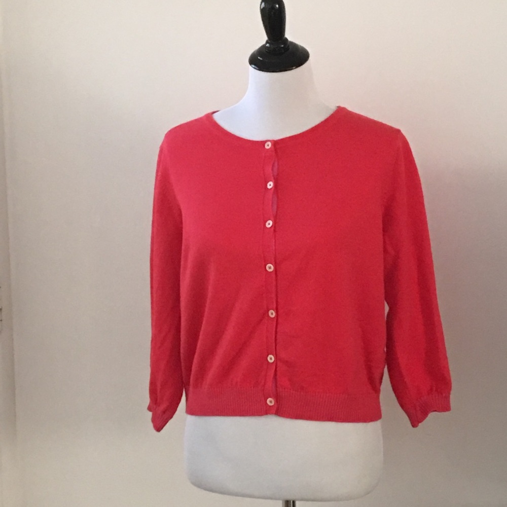 Boden Button Front Cardigan