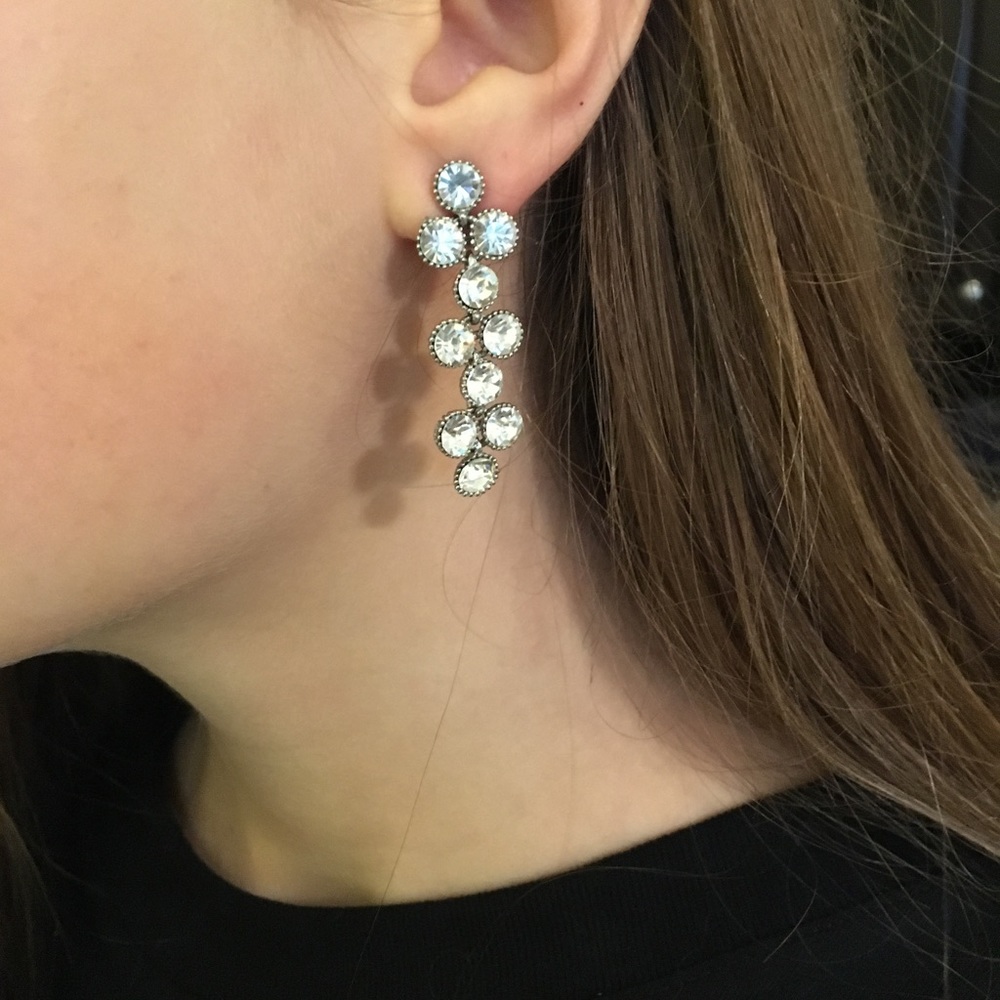 Nordstrom crystal dangling earrings