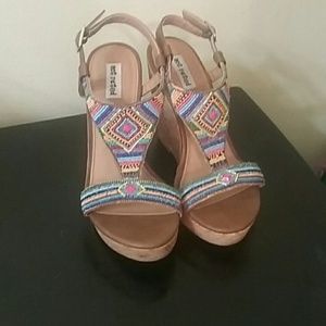 NOT RATED SANDALS WITH WEDGES