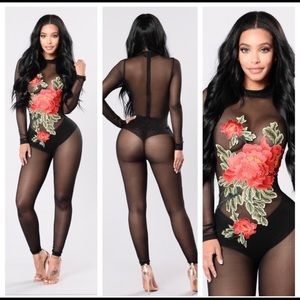 In Bloom Jumpsuit - Black