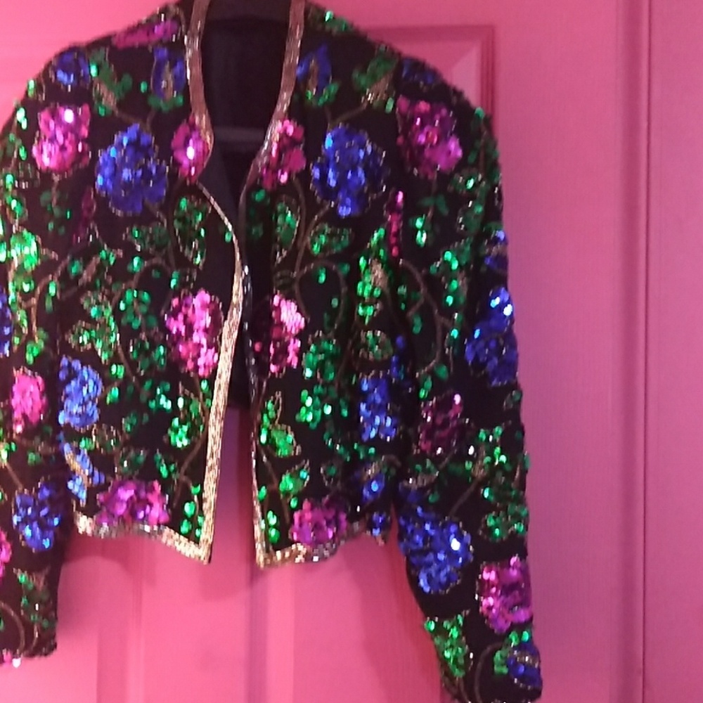 Beautiful Sequence Classy Jacket