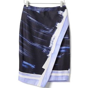 Banana Republic Navy Blue Pencil Skirt