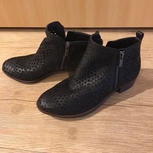 Lucky Brand black ankle boots