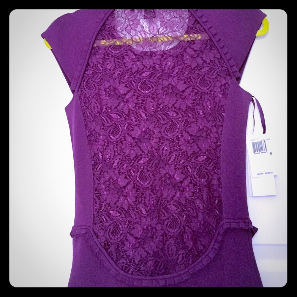 NEW French Connection gorgeous lace back dress!