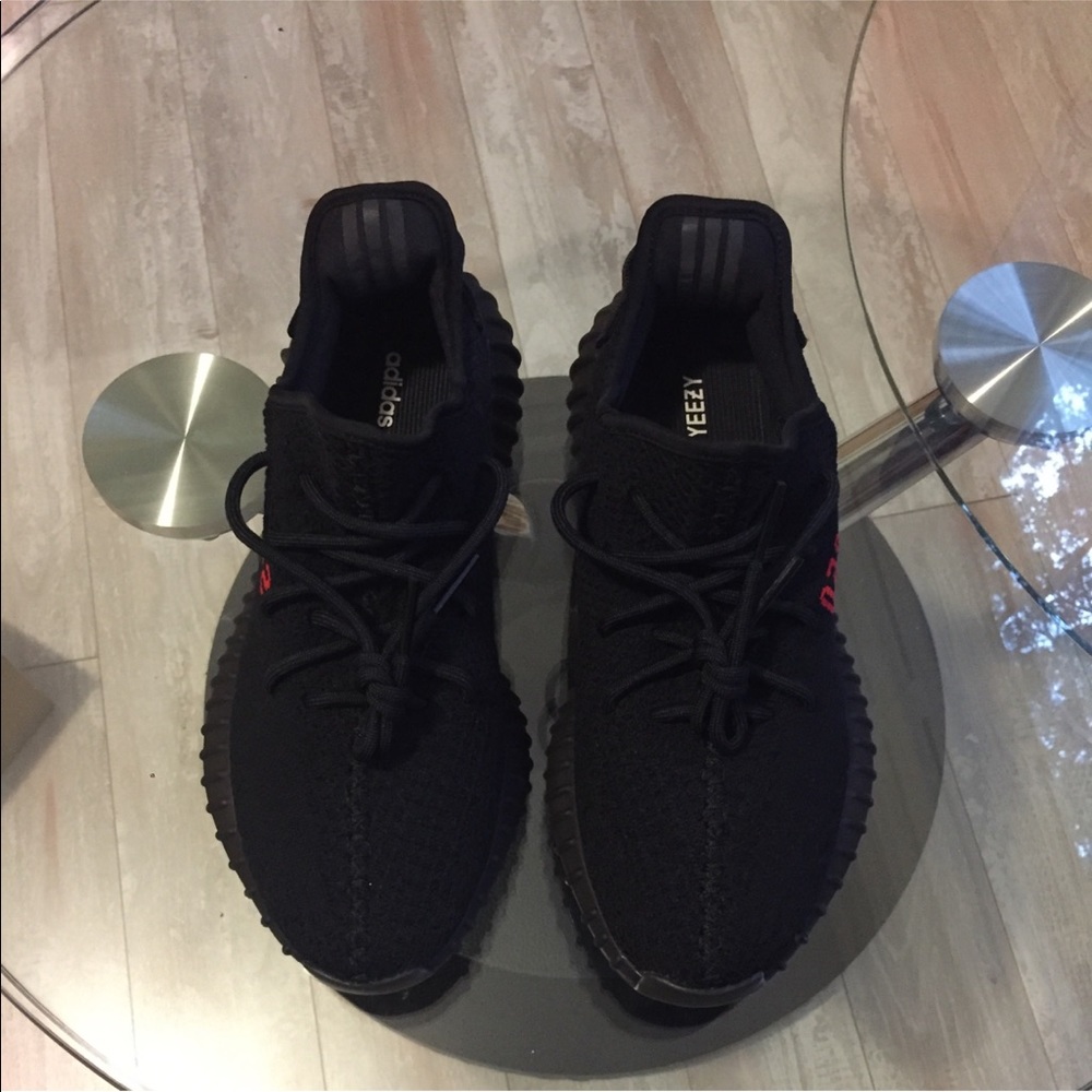ADIDAS YEEZY 350 V2 "BRED" - Picture 3 of 6