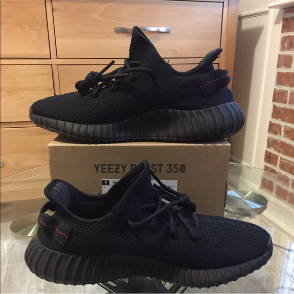 ADIDAS YEEZY 350 V2 "BRED" - Picture 2 of 6