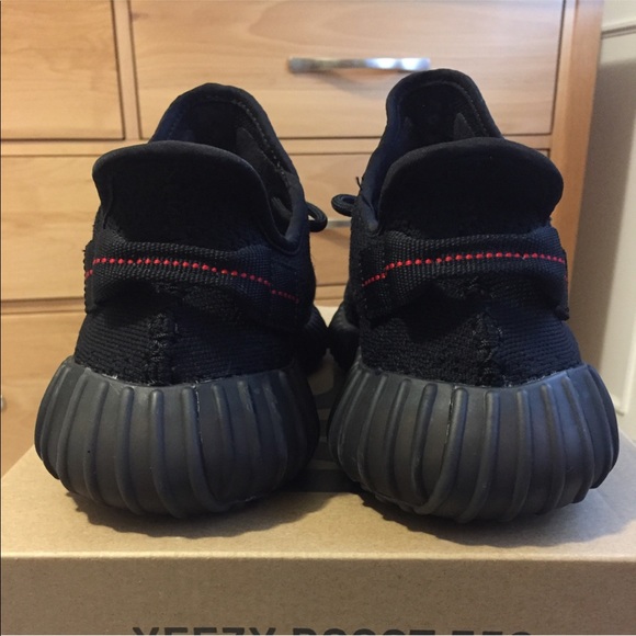 ADIDAS YEEZY 350 V2 "BRED" - Picture 4 of 6