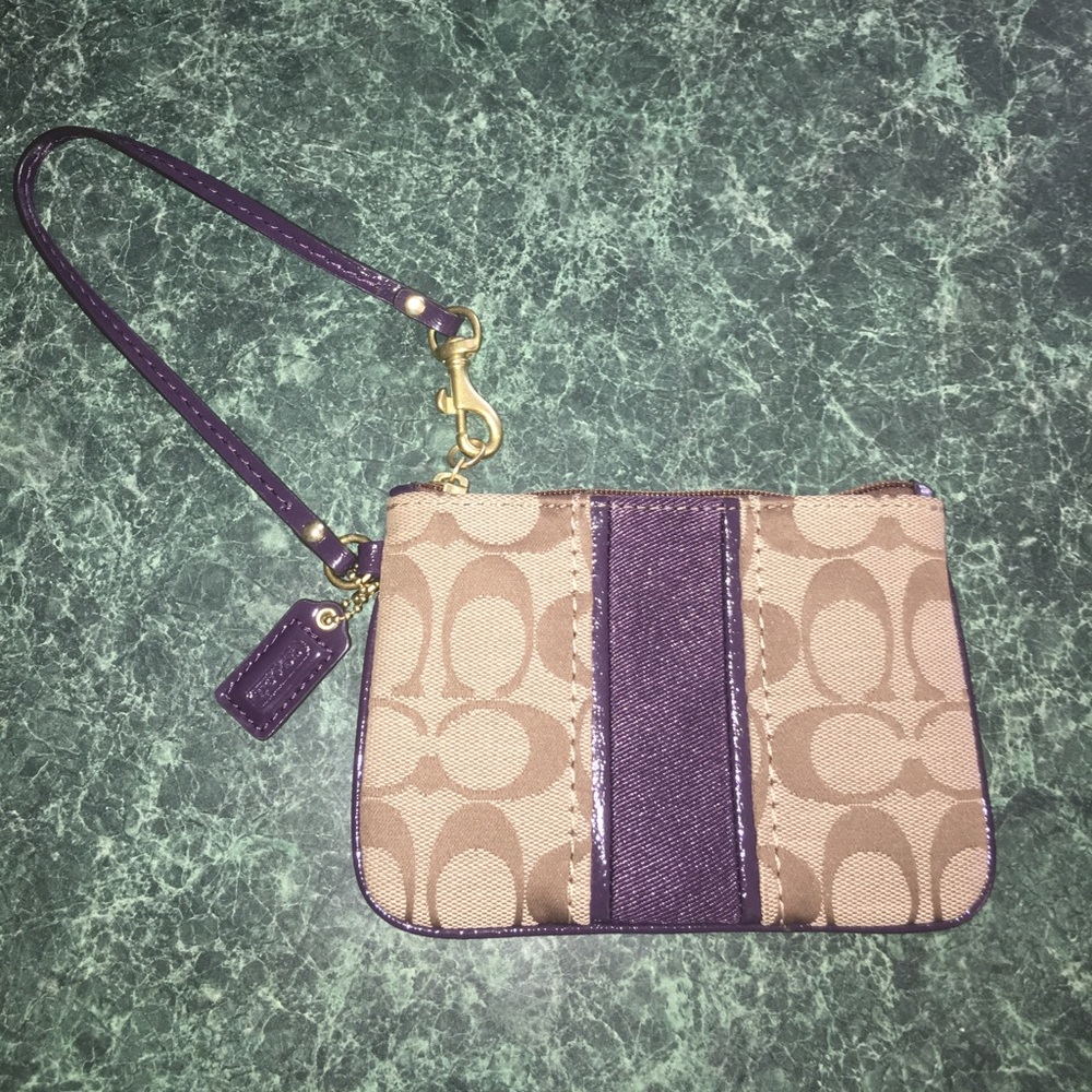 Coach wristlet