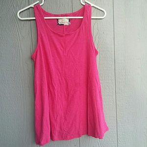 Pink tank top size med , brand cupio