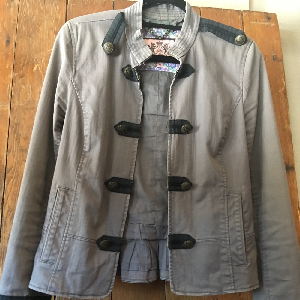 Juicy Couture Military Style Jacket | Size 6