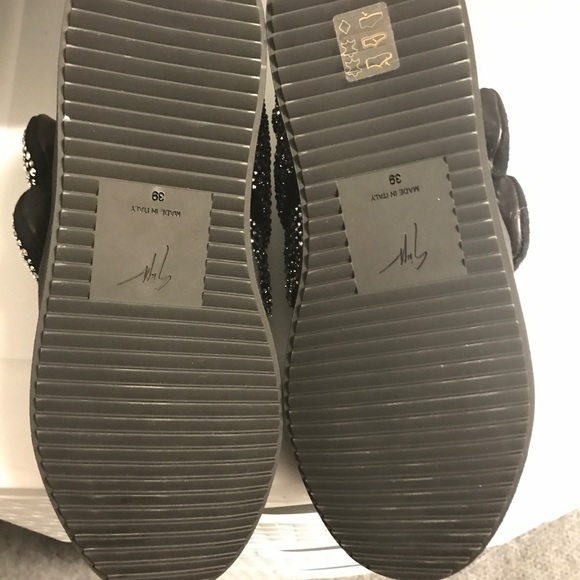 Giuseppe Zanotti Swarovski crystal sneakers