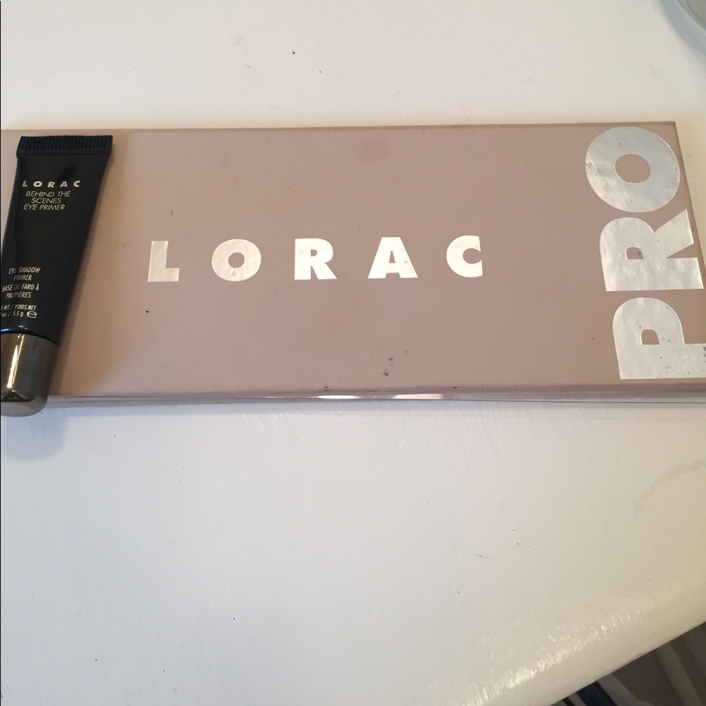 Lorac pro 3 pallete with 0.19 oz eye shadow primer