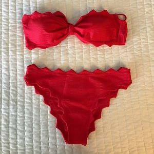 Red bikini