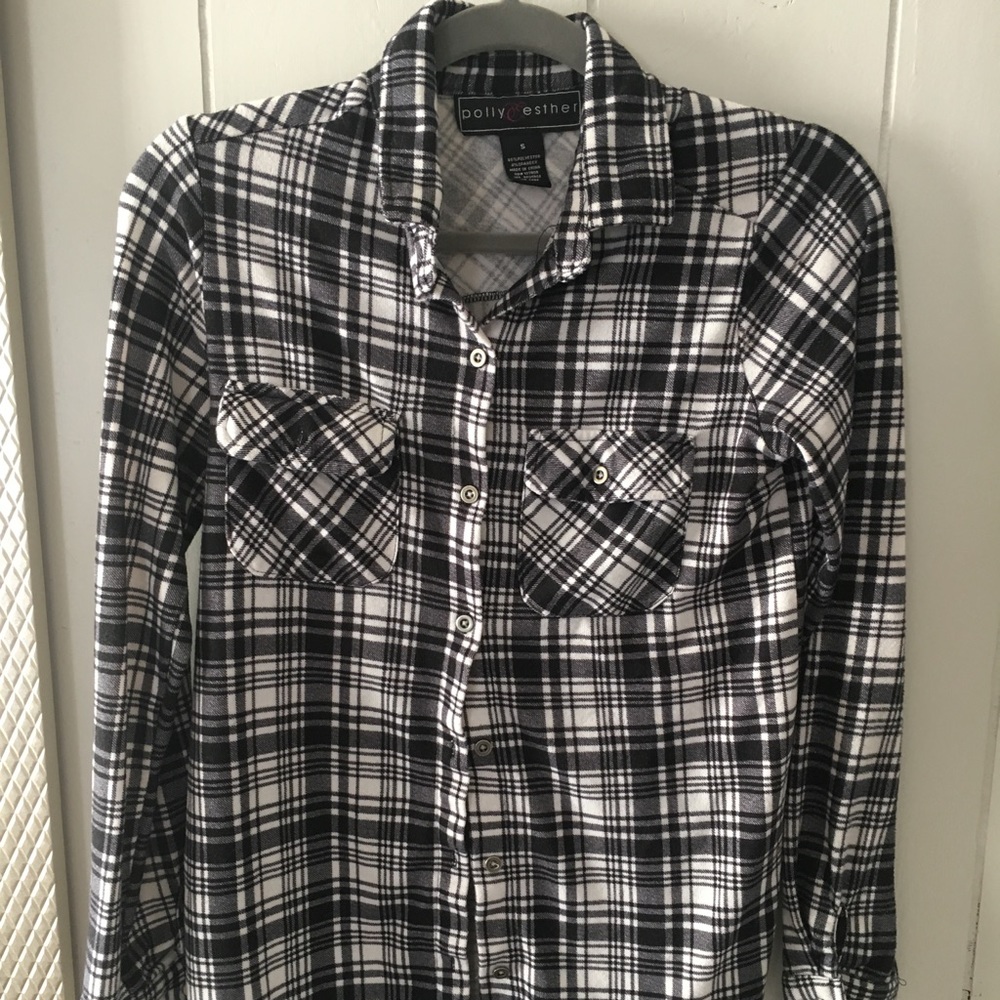 Black and White Flannel
