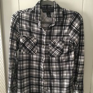 Black and White Flannel
