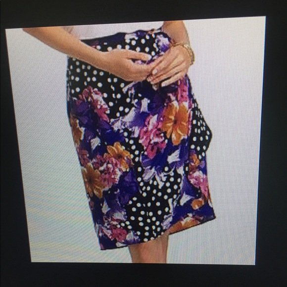 $145 ANTHROPOLOGIE📌NWT Floral Skirt - Picture 2 of 8