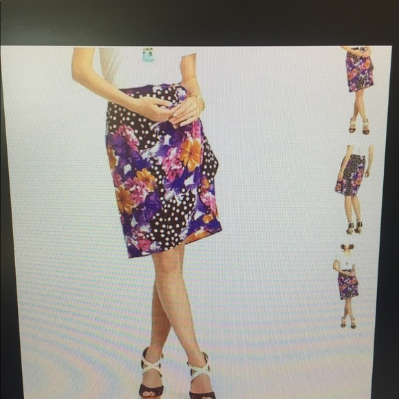 $145 ANTHROPOLOGIE📌NWT Floral Skirt - Picture 3 of 8