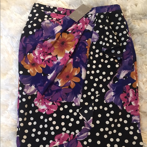 $145 ANTHROPOLOGIE📌NWT Floral Skirt - Picture 5 of 8
