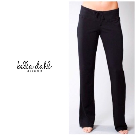 bella dahl Pants - Bella Dahl  "Easy pocket " wide legs - black