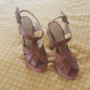 Lauren Conrad strappy, comfortable heels