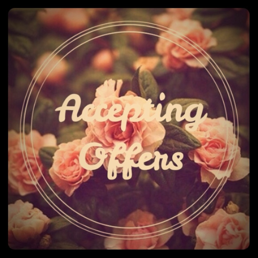 Make an offer! Reasonable offers accepted!