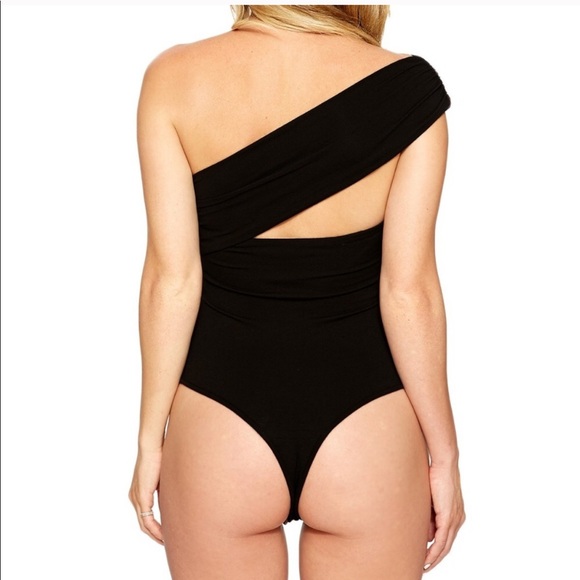 New Naked Wardrobe one shoulder strap bodysuit - Picture 2 of 5