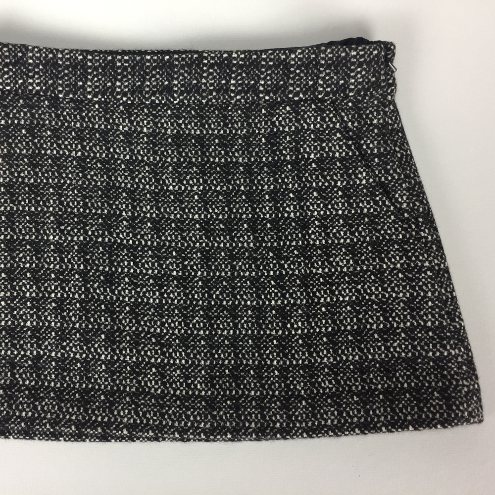 THEORY Wool Angora Cashmere Mini Skirt