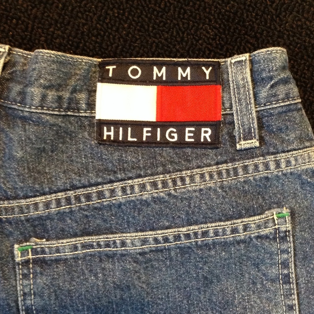 VTG 1998 Tommy Hilfiger carpenter blue jeans🔴🔵 - Picture 5 of 6