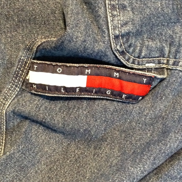VTG 1998 Tommy Hilfiger carpenter blue jeans🔴🔵 - Picture 6 of 6