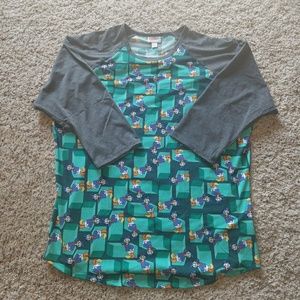 Lularoe Disney Donald Duck Randy 3XL