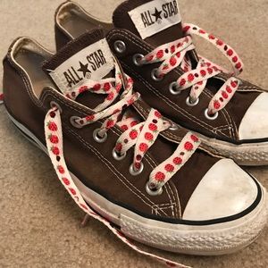 Brown Converse Allstars