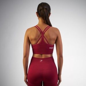 Gymshark Intimates & Sleepwear - NWT Gymshark Seamless Bra beet red Gymshark Intimates & Sleepwear - NWT Gymshark Seamless Bra beet red