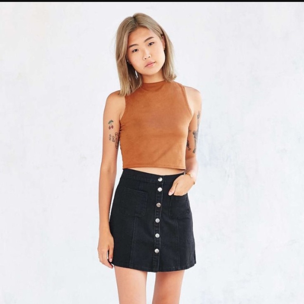 Urban outfitters black Jean skirt