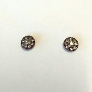Rhinestone Cluster Stud Earrings Rhinestone Cluster Stud Earrings