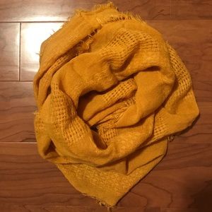 Mustard Infinity Scarf